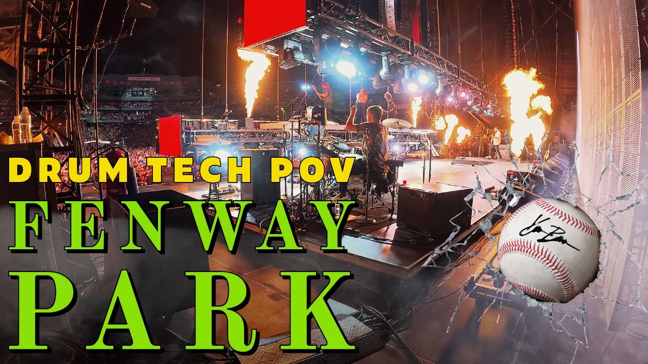 LIVE FROM FENWAY - KANE BROWN DRUM TECH POV