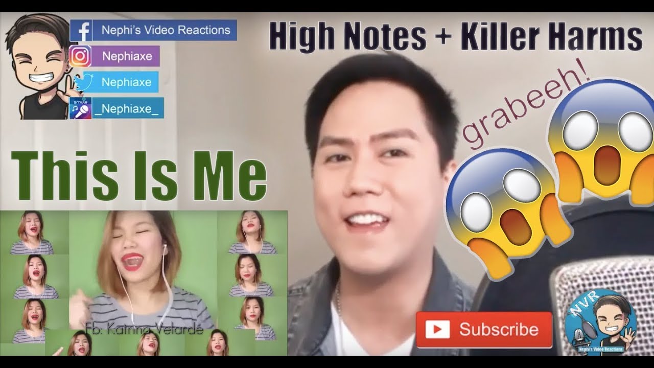 Katrina Velarde - This Is Me (Highest Version) - The Greatest Showman | REACTION