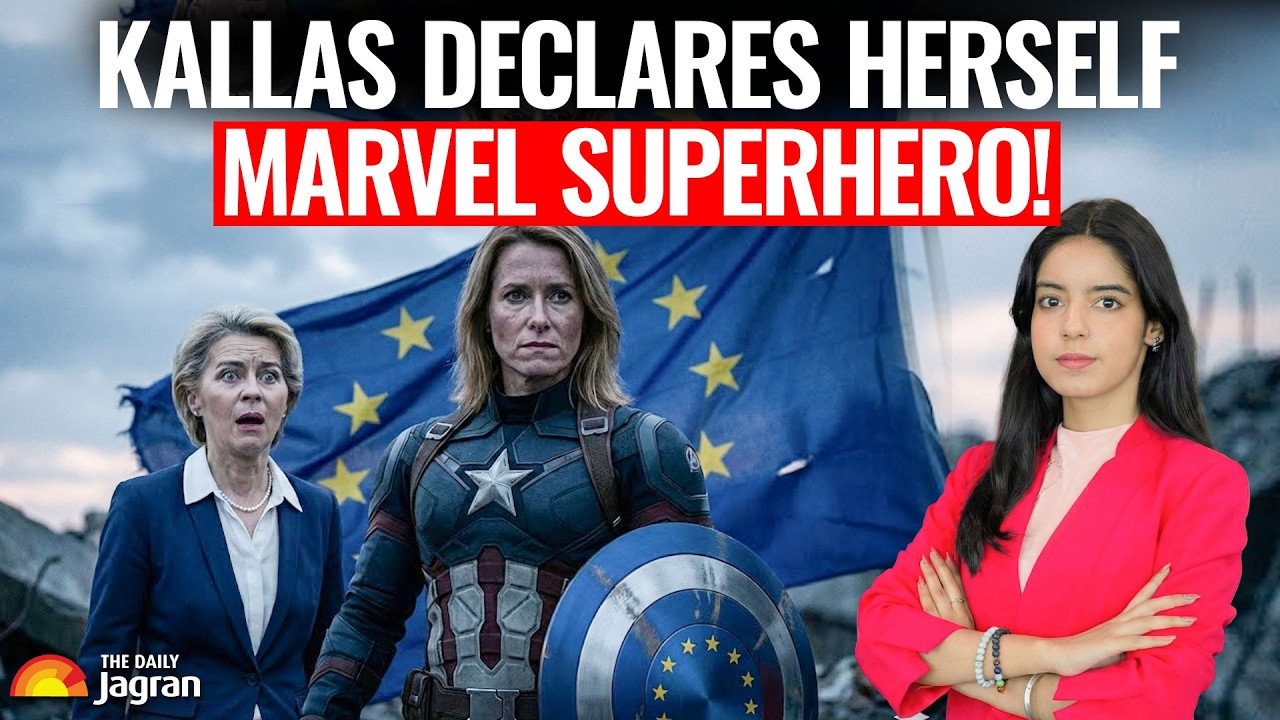 Кая Каллас видит Европейский союз как супергероев Marvel! Реакция общественности потрясла европей...