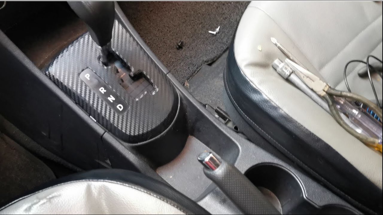 Center Console Removal - Hyundai Accent 2012
