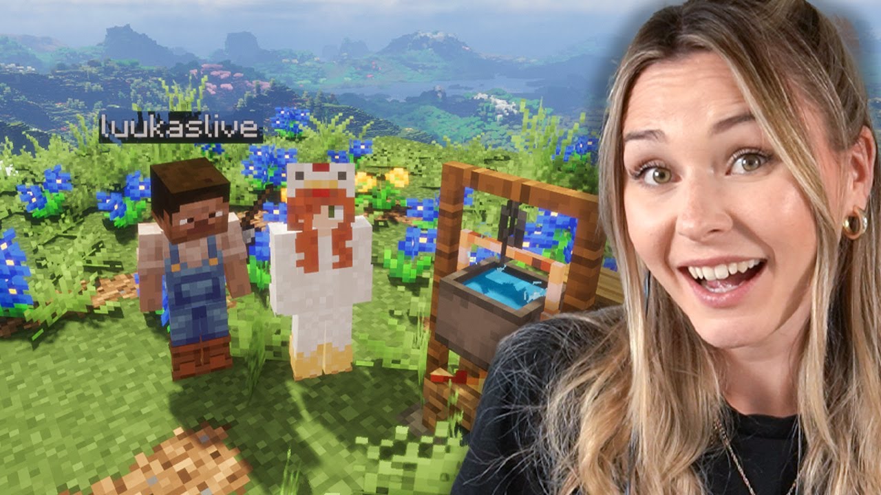 Ich spiele Minecraft mit meinem Ehemann hihi - Minecraft Homelands 1 (Stream vom 08.11.2025)