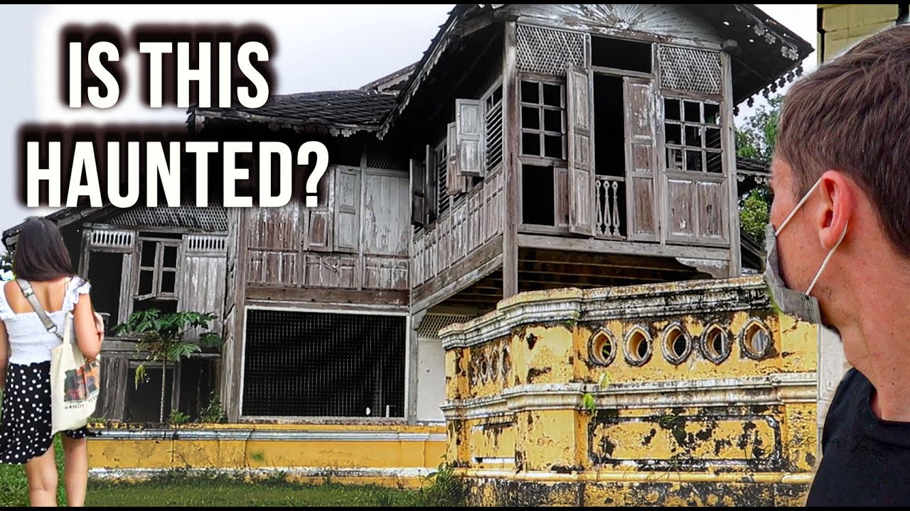 Abandoned Mansion (Haunted?) in Kuala Kangsar & Ubudiah Mosque | Perak, Malaysia Vlog 2020