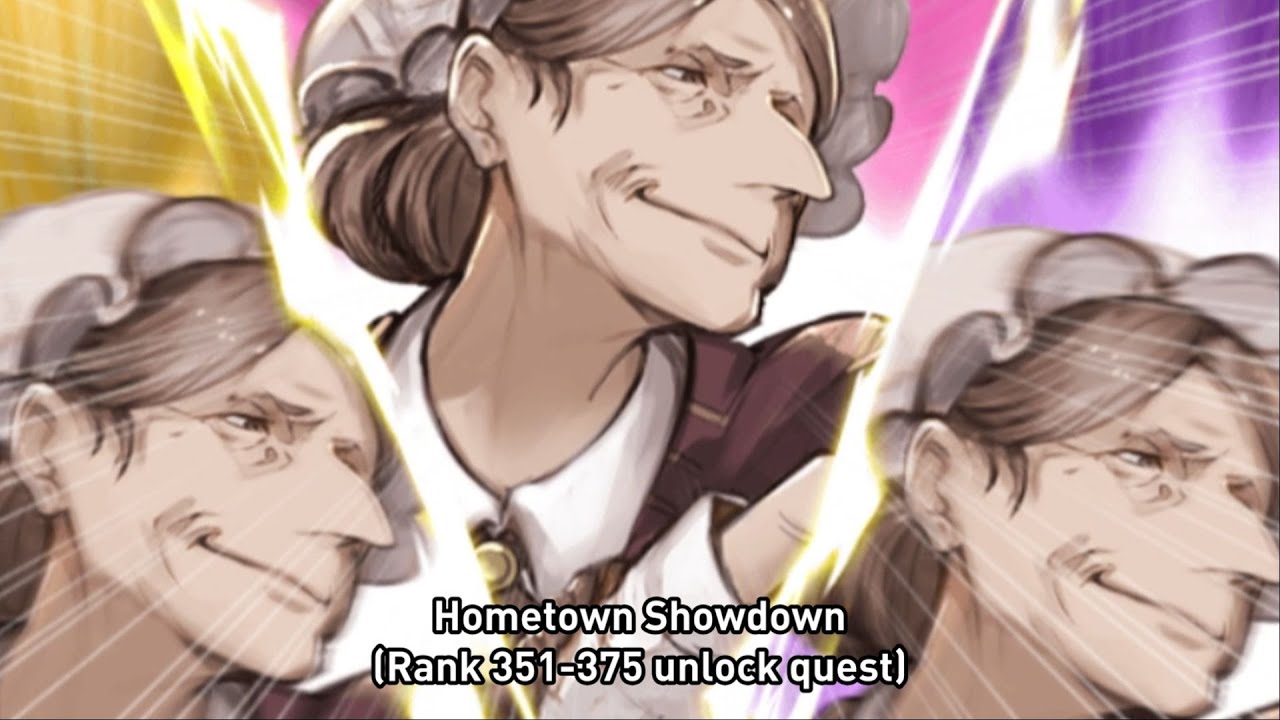 Granblue Fantasy - Triple Granny fight (Rank 375 uncap quest)