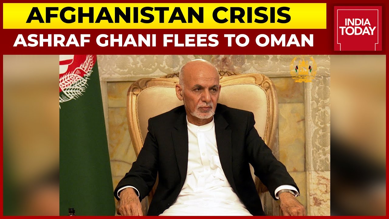 Afghanistan President Ashraf Ghani Flees To Oman, Likely To Head To US | Breaking News