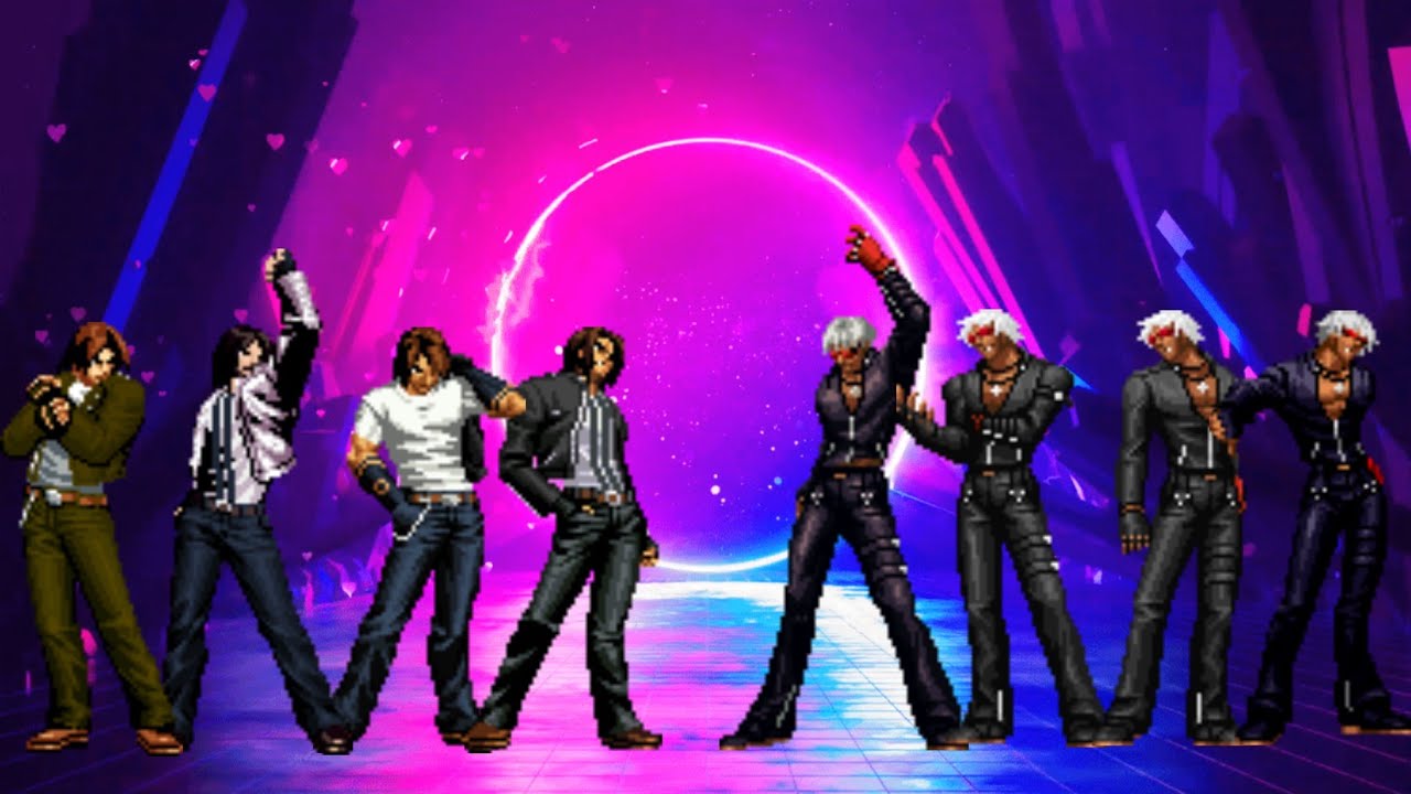 Kyo Kusanagi Team VS. K Dash Team [KOF MUGEN]