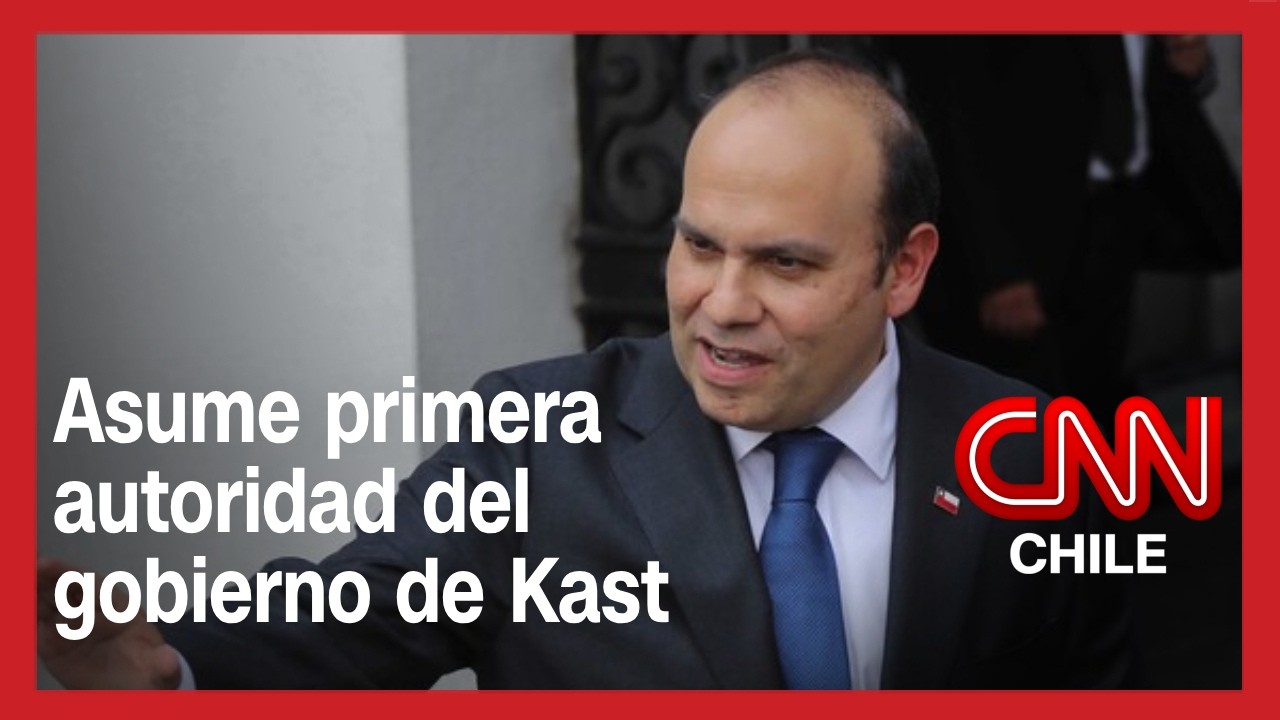 Máximo Pávez se convierte en la primera autoridad del gobierno de Kast en asumir el cargo