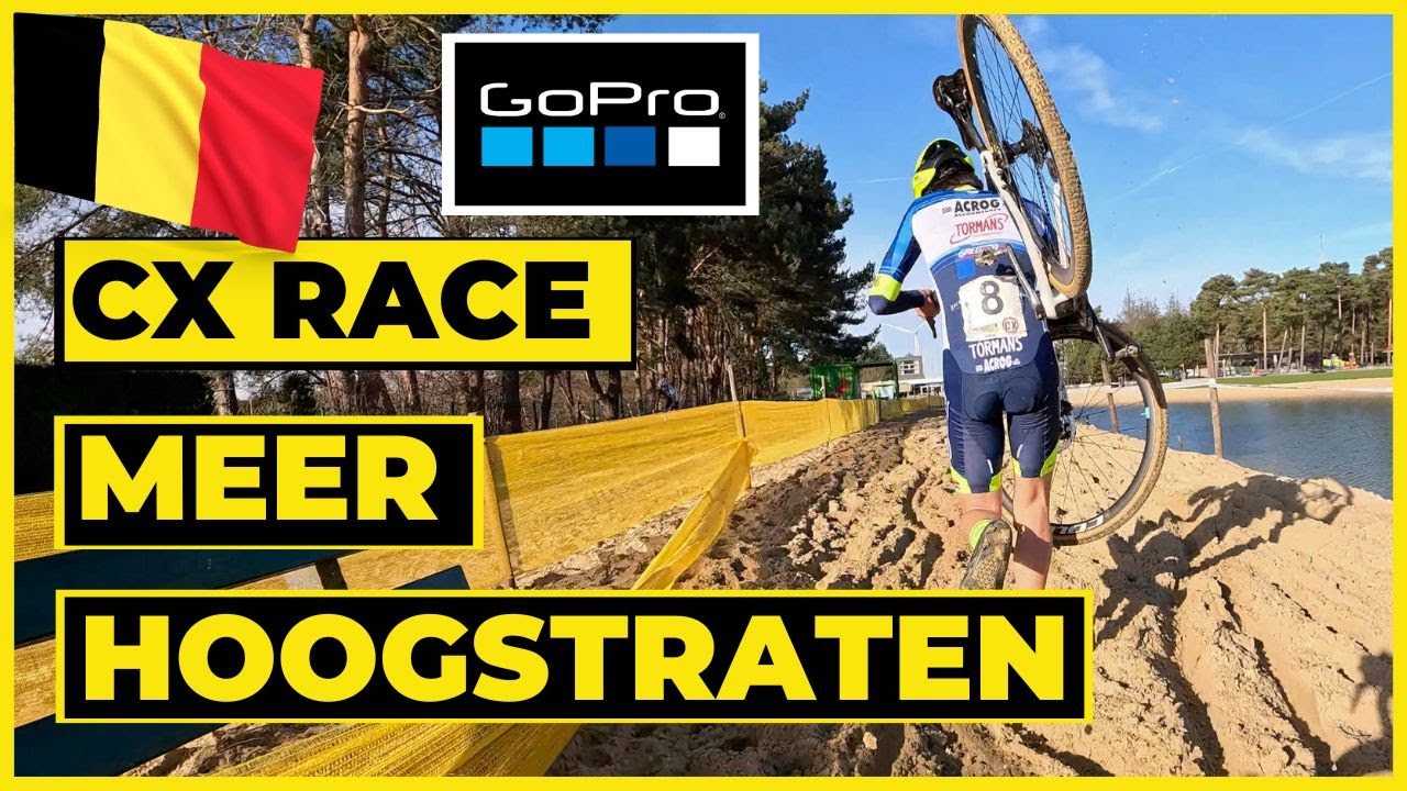BELGIUM CYCLOCROSS RACE @ MEER  - GoPro hero 12 BIKE FOOTAGE - 4K 60 fps