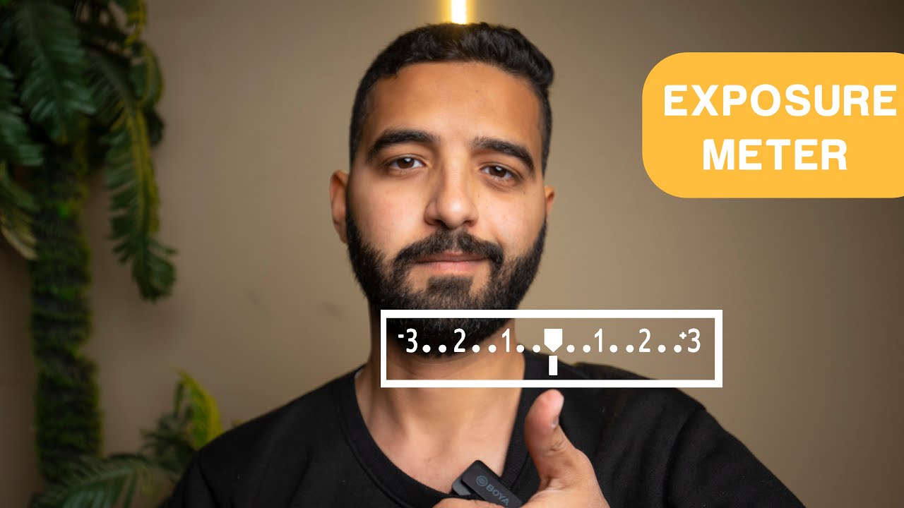 كورس التصوير الفوتوغرافي II المحاضرة السادسة II  EXPOSURE METER   .... اكسبوجر ميتر