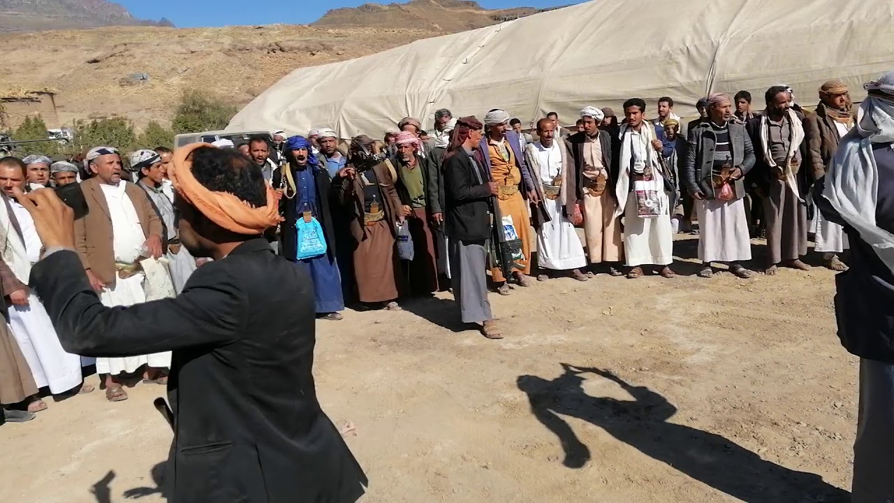 وصول قبائل خولان الطيال وأدي بني سحام عرس أولاد الشيخ علي شعلان