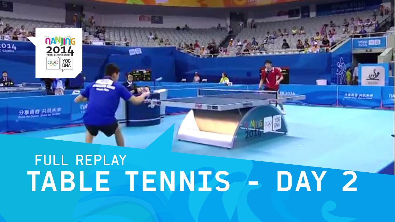 Table Tennis - Round 16 Men's/ Womens Singles | Full Replay | Nanjing 2014 Youth Olympic Games