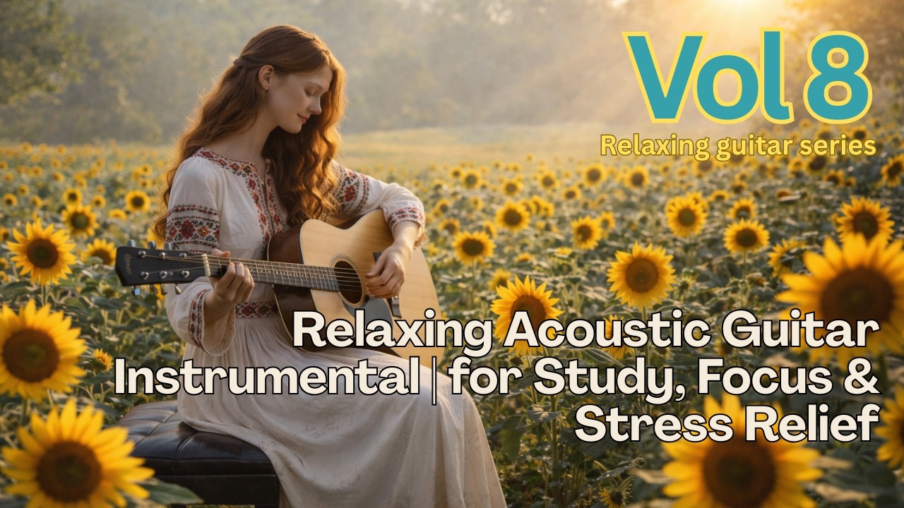 Wrapped in a Tender Moment 🎸 Relaxing Guitar Instrumental Music for Study, Focus & Stress Relief