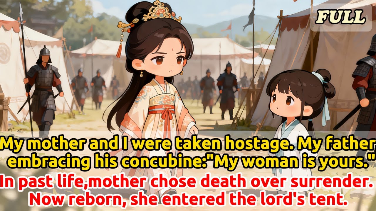 My mother and I were taken hostage. My father, embracing his concubine: 