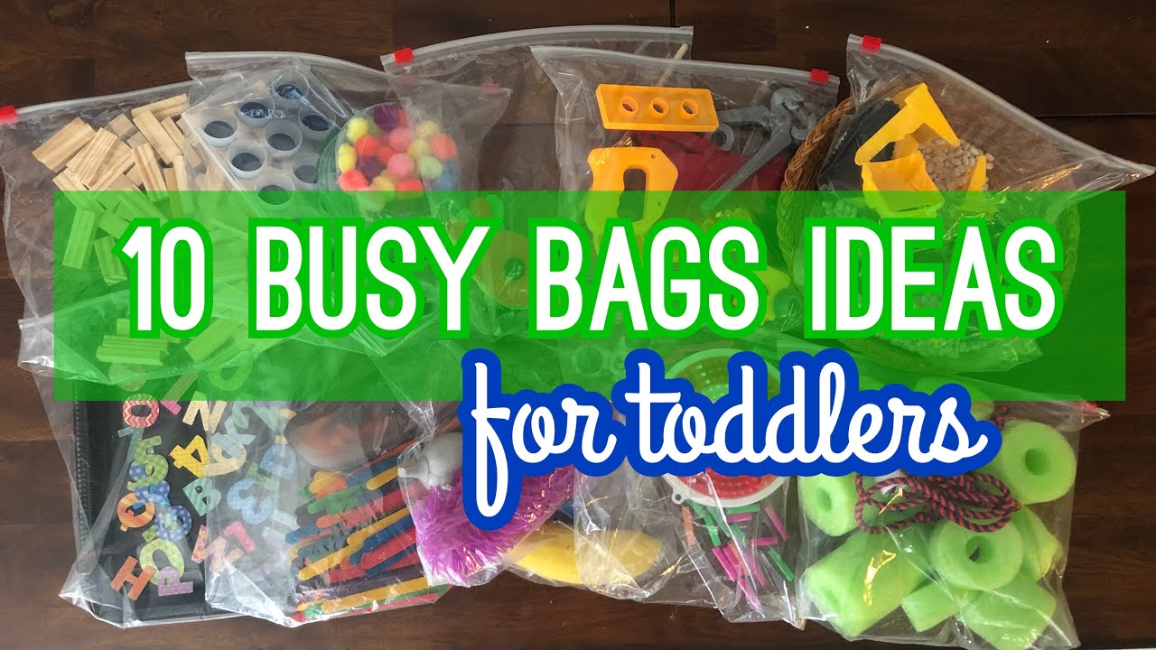 What&rsquo;s in my toddlers busy bags?
