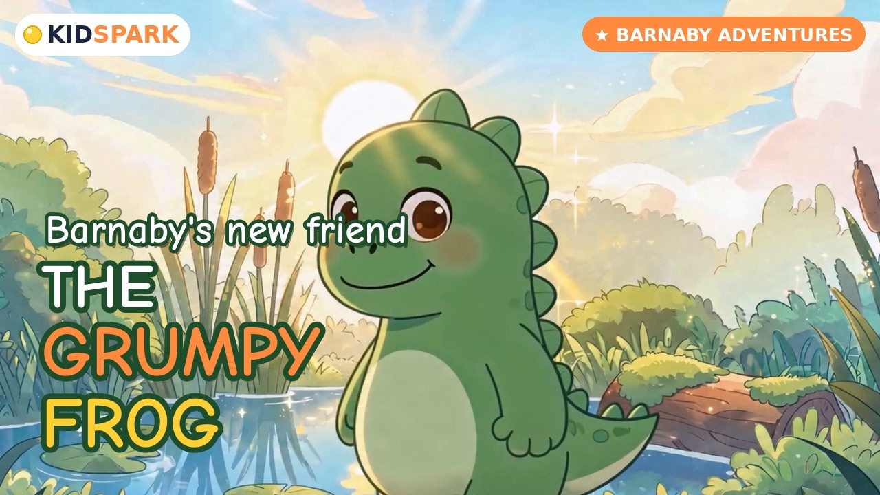 Barnaby and the Grumpy Frog 🦕 | A Kindness Story for Kids | Barnaby Adventures #3