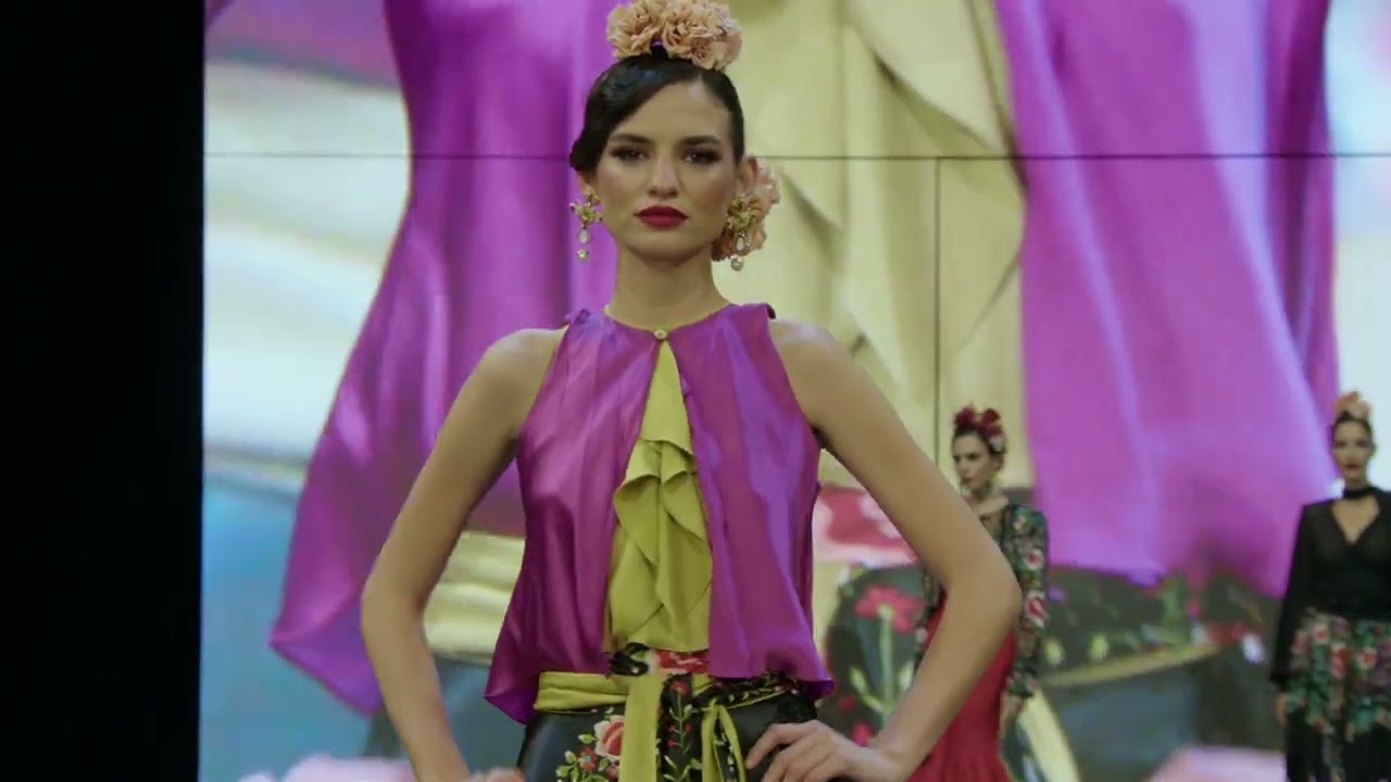 Inma Castrejón SIMOF 2025 Diseñadora Sevilla Moda Flamenca, Novias Madrina Fiesta Coctel