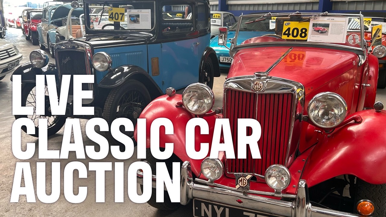 LIVE CLASSIC CAR AUCTION! Day 1 (Anglia Car Auctions June 2026)