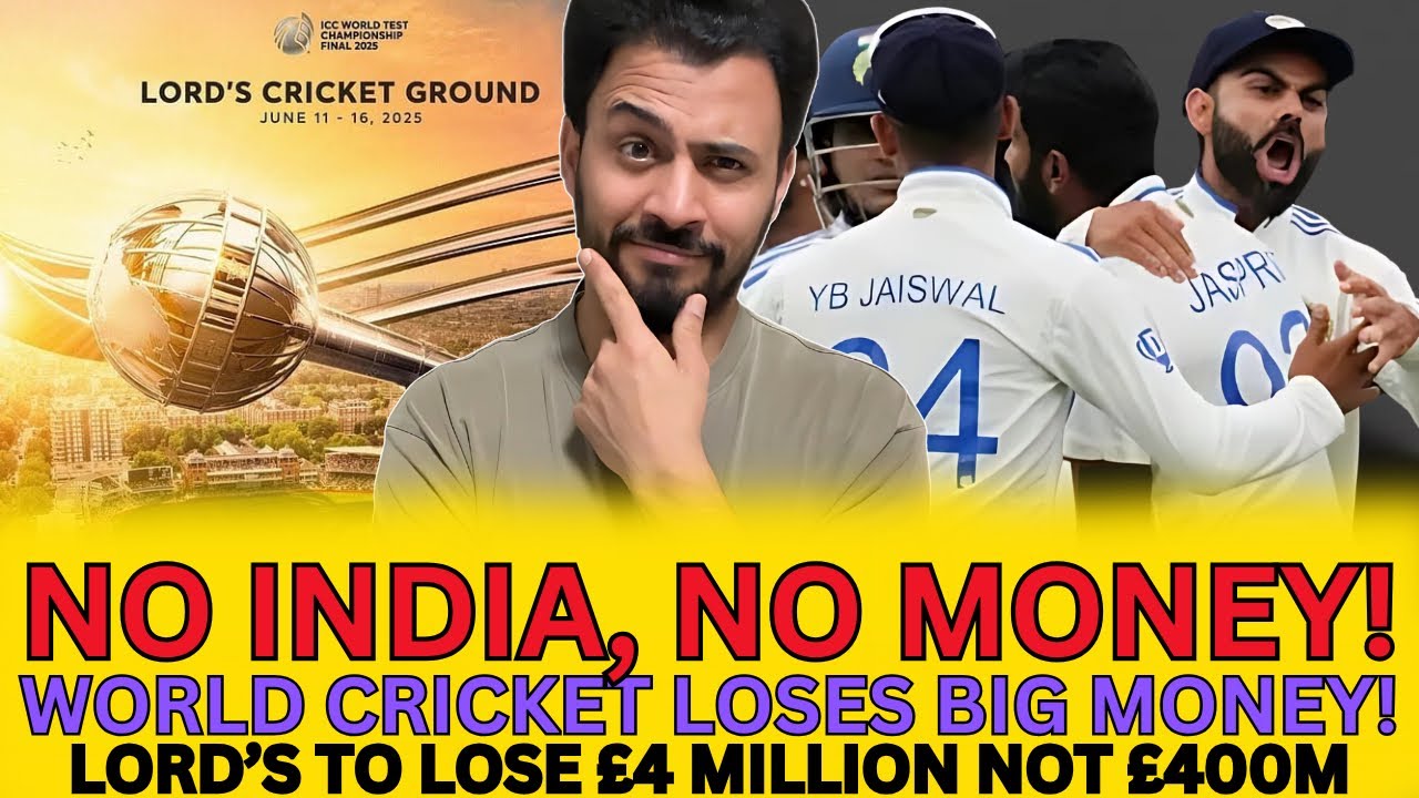 No India, No Money! Lord’s Loses ₹40 Crore After Team India’s WTC Exit!
