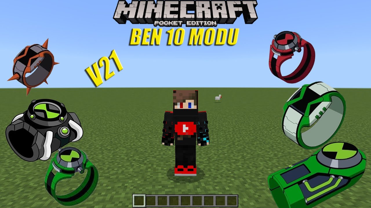 Minecraft Ben 10 V21 Modu|MCPE|1.21