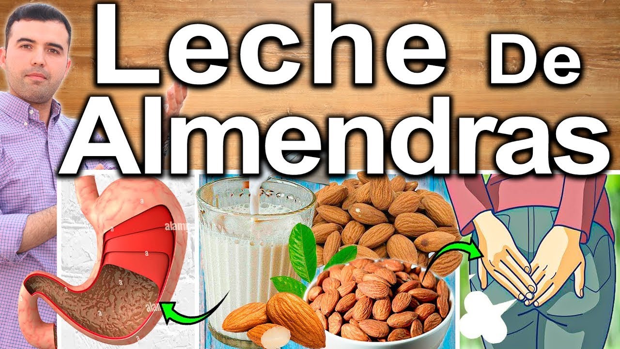 1 VASO DE LECHE DE ALMENDRAS EN AYUNAS - ¿Para Qué Sirve? - Beneficios Para Tu Salud Y Belleza