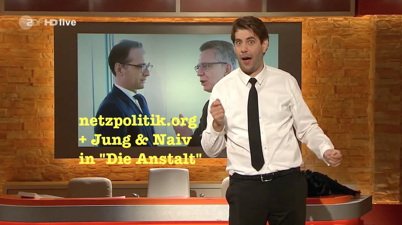 netzpolitik.org + Jung & Naiv in 