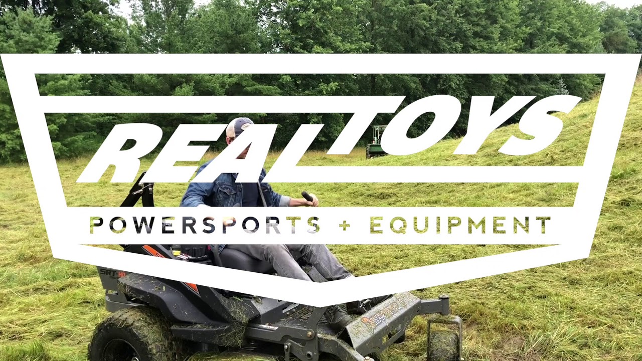 Spartan Mower on a Hill (GT Trac)