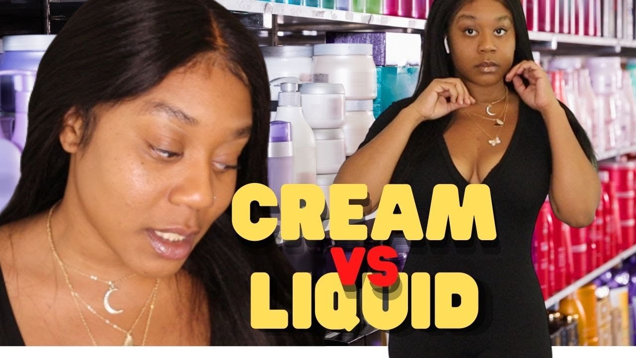 Cream Vs Liquid Leave in Conditioners for Natural & Relaxed Hair. Do you need a leave in? Cyn Doll