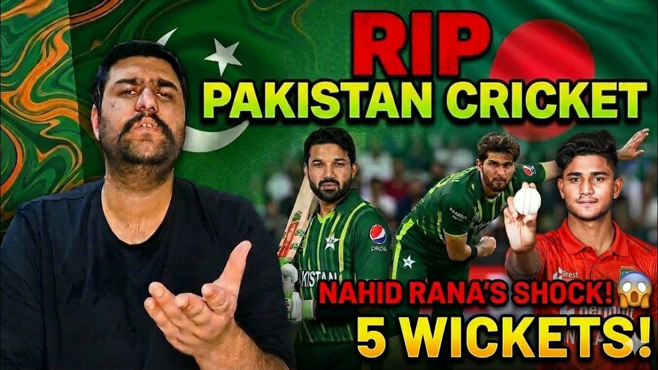 Bangladesh thrashed Pak | 1st ODI BAN vs PAK 2026 Shaheen Afridi | Pakistan CRASHED! | Nahid Rana