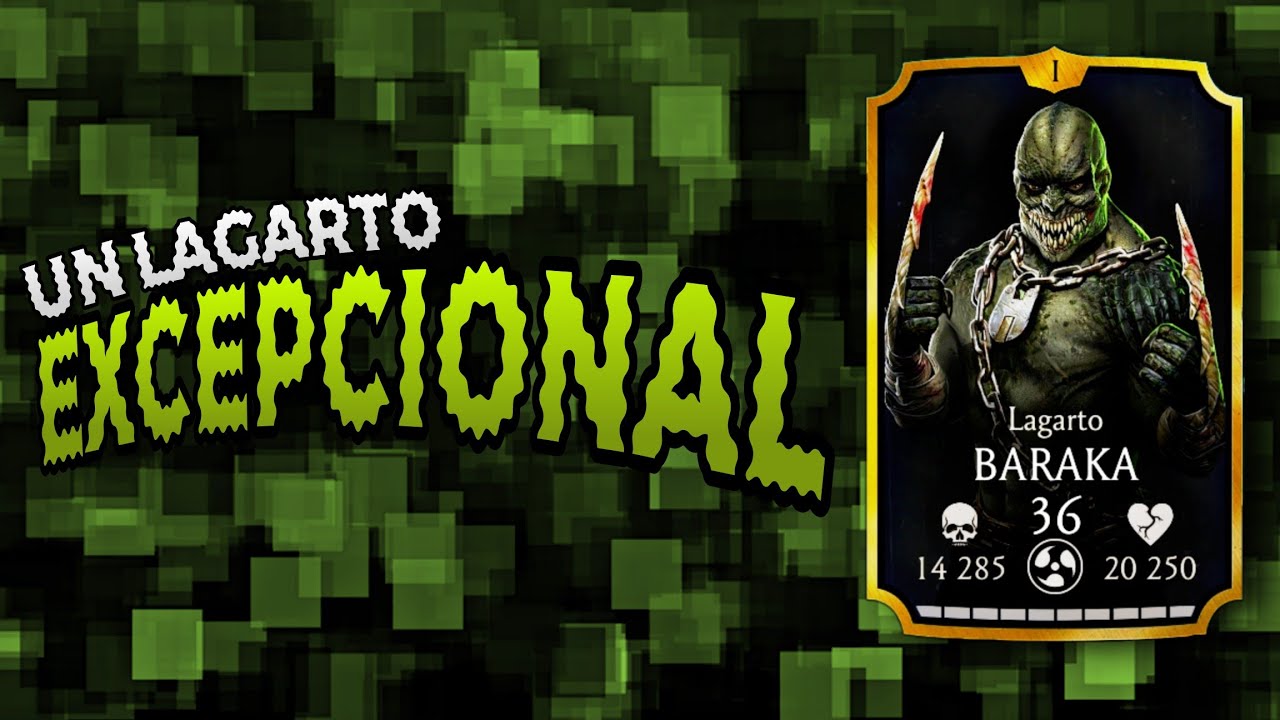 HABLEMOS DE BARAKA LAGARTO: AGRESIVIDAD Y AGUANTE - MK Mobile - Rhyel