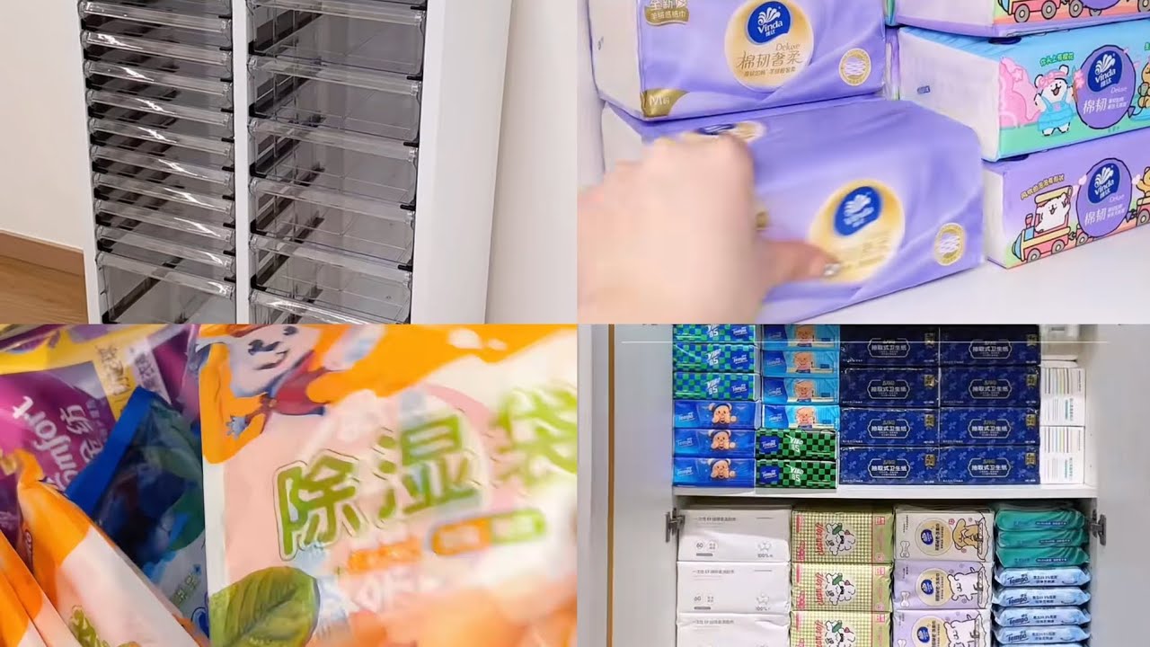 ASMR DAILY LIFE | Organizing Restocking Unboxing