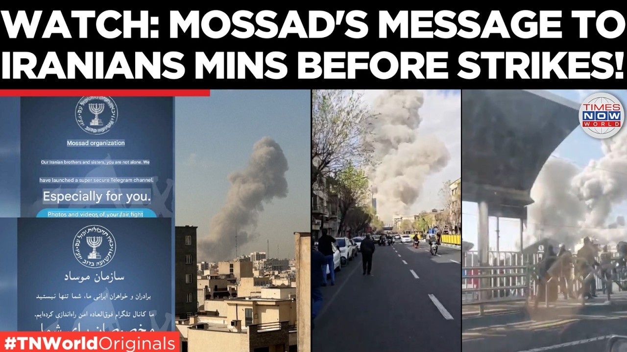 MOSSAD WARNING: &ldquo;Tehran Won&rsquo;t Be The Same&rdquo; After Massive Strike | World News