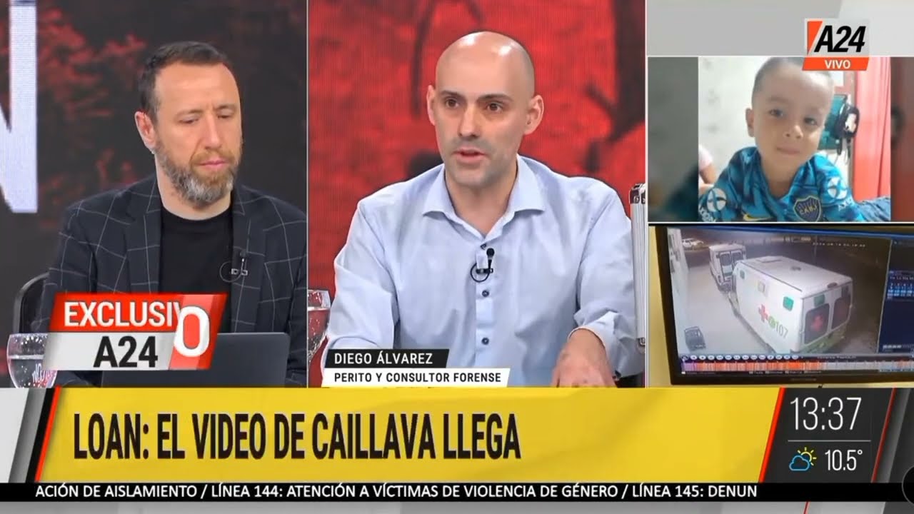 Caso Loan: Participación en el programa de Facundo Pastor en A24 Noticias
