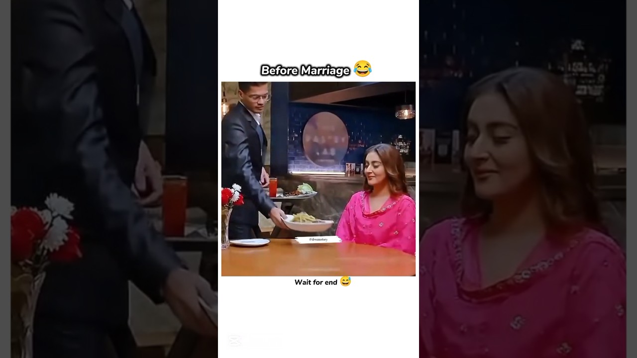 before Marriage... vs😅 After marriage😂😂😂#pakistanidrama#pakistaniactress#pakistani#funny#shorts