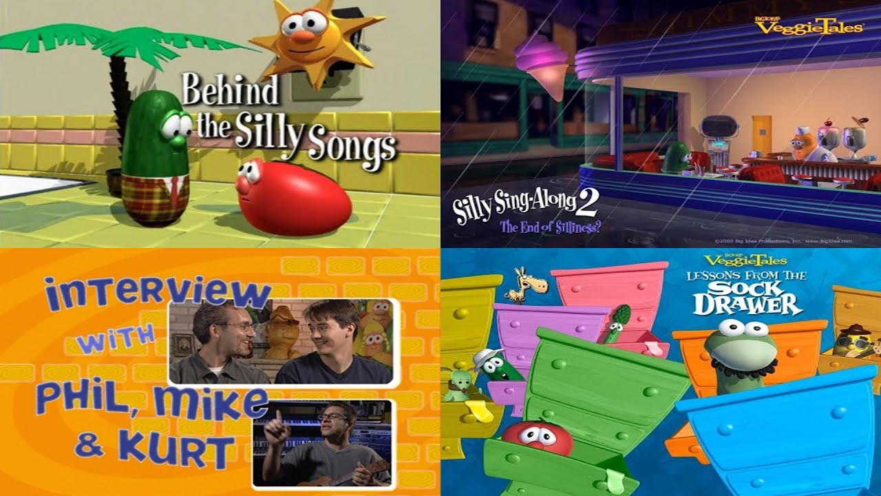 All VeggieTales Sing-Along/Clip Show BEHIND THE SCENES HD!
