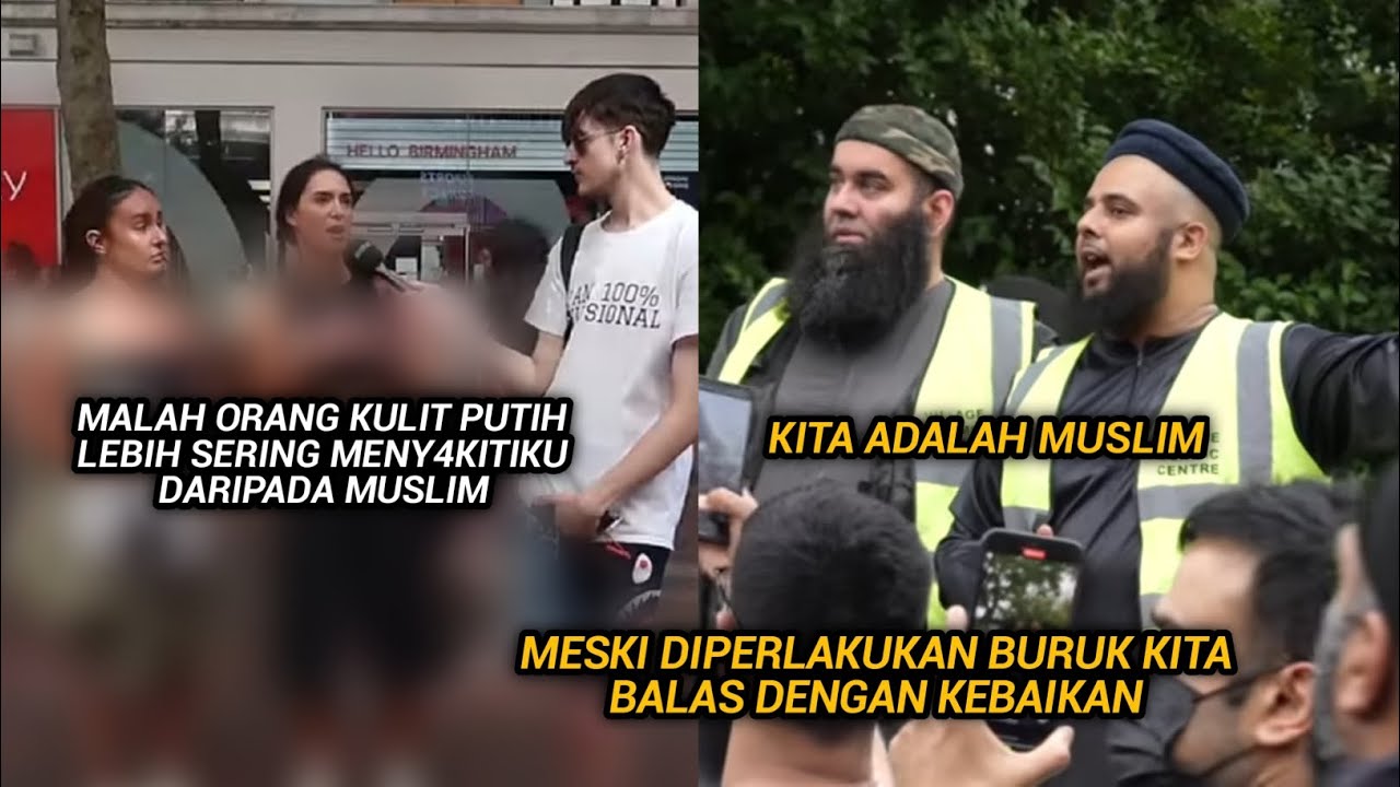 BEDA ADAB ! Pantas Saja Orang Muslim Dit4kuti Kelompok Sayap Kanan dan Dicintai Orang Inggris
