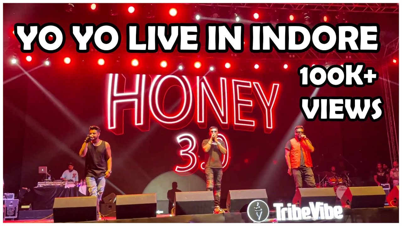 YO YO HONEY SINGH LIVE CONCERT IN INDORE || IIT INDORE FLUXUS || 2023