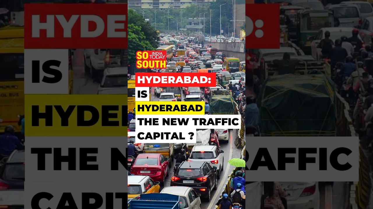 Hyderabad Traffic Chaos: Jam-Packed roads I sosouth
