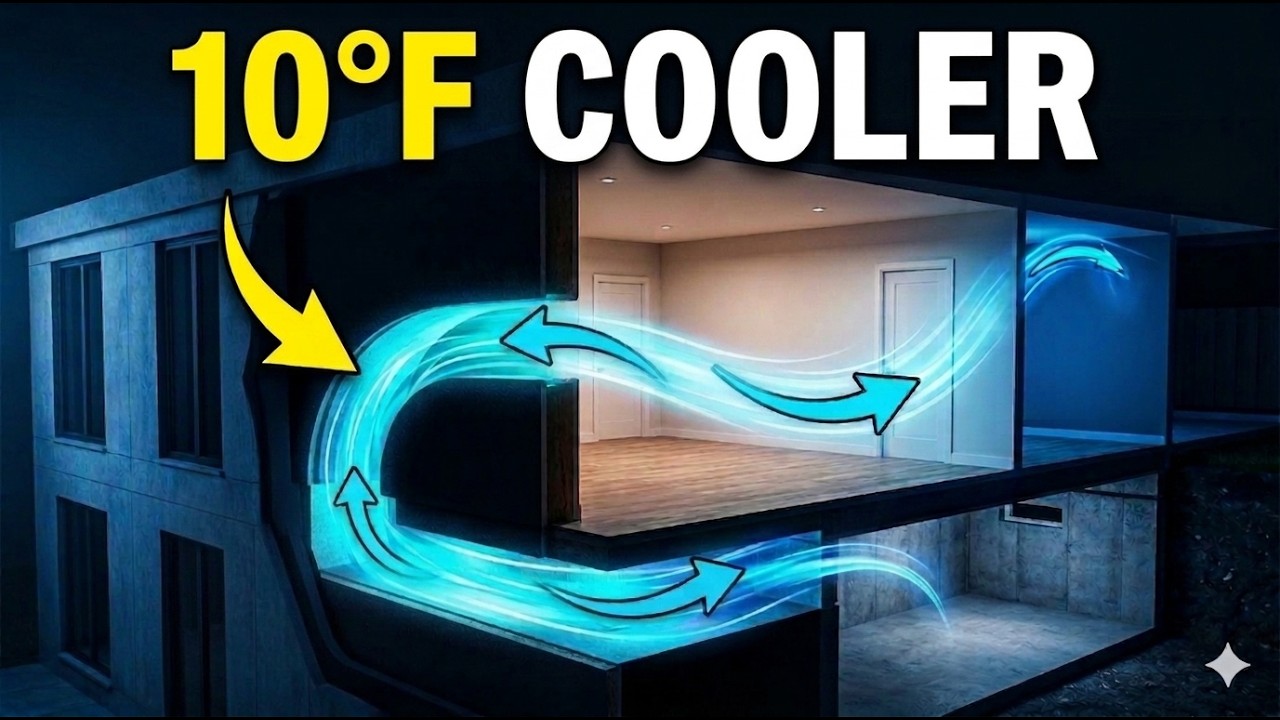 This $7 Basement Air Trick Makes Rooms Feel 10&deg;F Cooler &mdash; Why Don't Homes Use This?