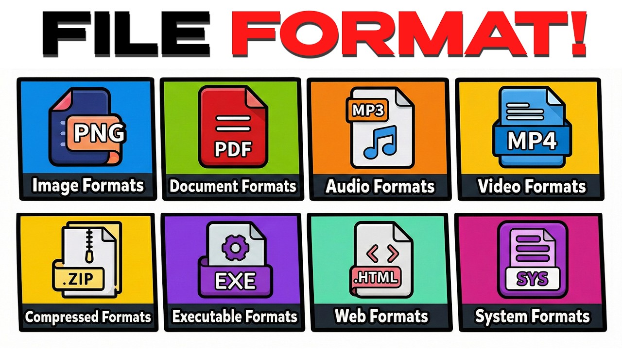 Every File Format Explained in 11 Minutes!