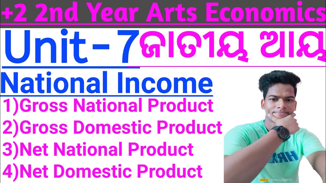 chse odisha!+2 2nd year arts Economics! Unit-7 National Income ! ଜାତୀୟ ଆୟ !!GDP,GNP,NDP,NNP !in odia