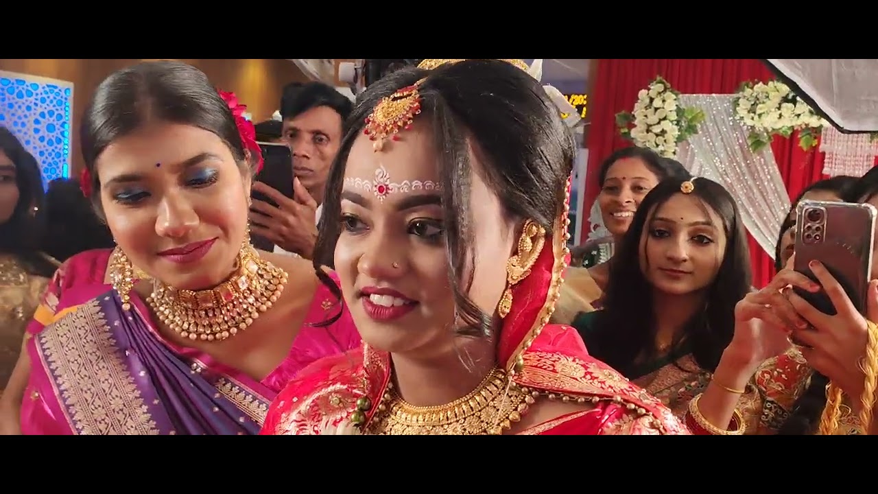 হিন্দু বিয়ে / আমাদের বন্ধুদের মধ্যে সর্বশেষ বিয়ে /মেয়ের বাড়ি নেত্রকোনা / জামাই বরণ 