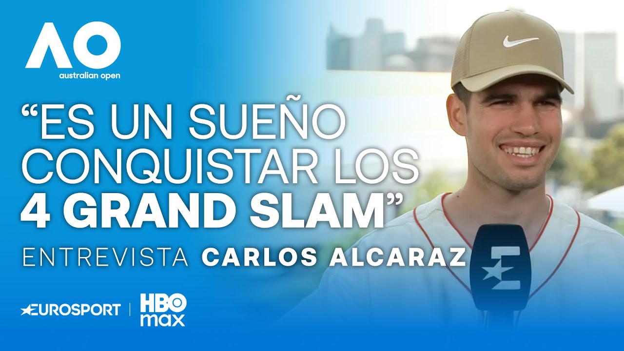 ALCARAZ, A POR TODAS: "SUEÑO CON GANAR EL OPEN DE AUSTRALIA 2026" | ENTREVISTA EXCLUSIVA 