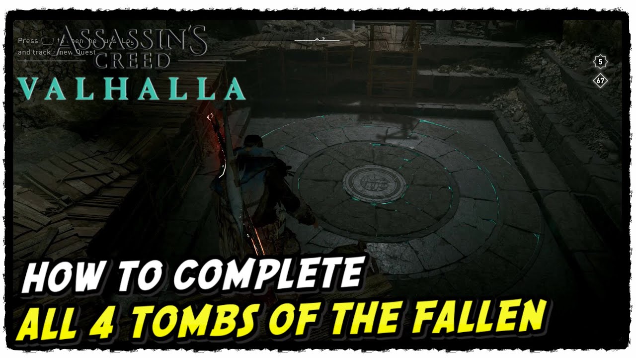How to Complete All 4 Tombs of the Fallen in Assassin's Creed Valhalla