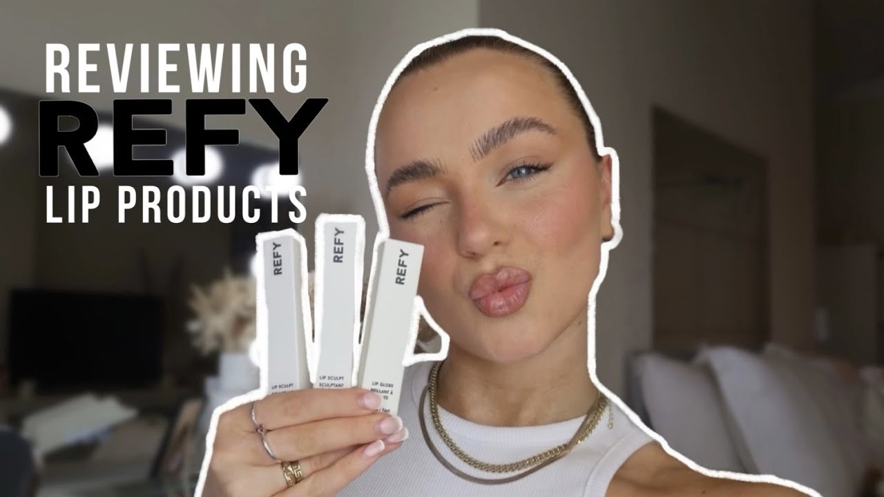 TESTING THE REFY LIP PRODUCTS | HONEST REVIEW | HOLLY MAYLAND