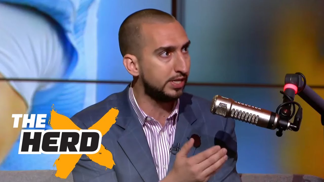 Nick Wright talks Westbrook's triple-doubles, LeBron James' heir and the NFL Draft | THE HERD
