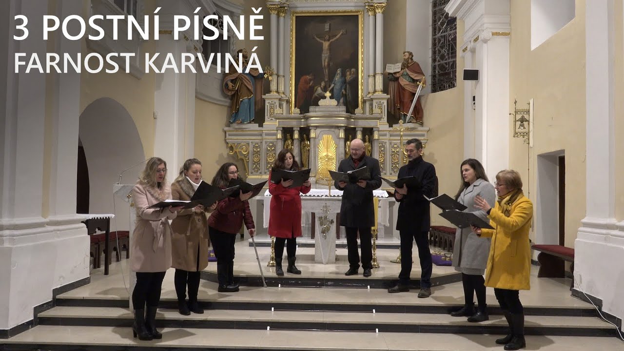 3 postní písně z Farnosti Karviná