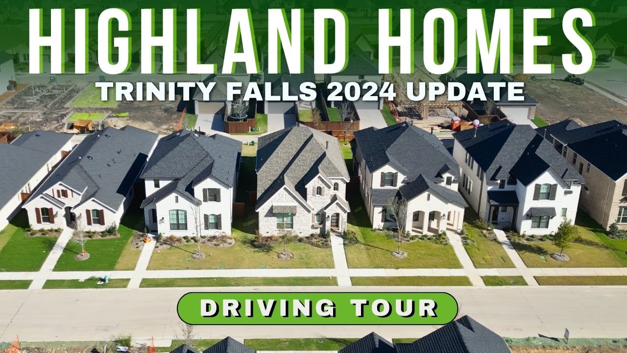 Trinity Falls in McKinney | Highland Homes Pricing and What’s New in 2024