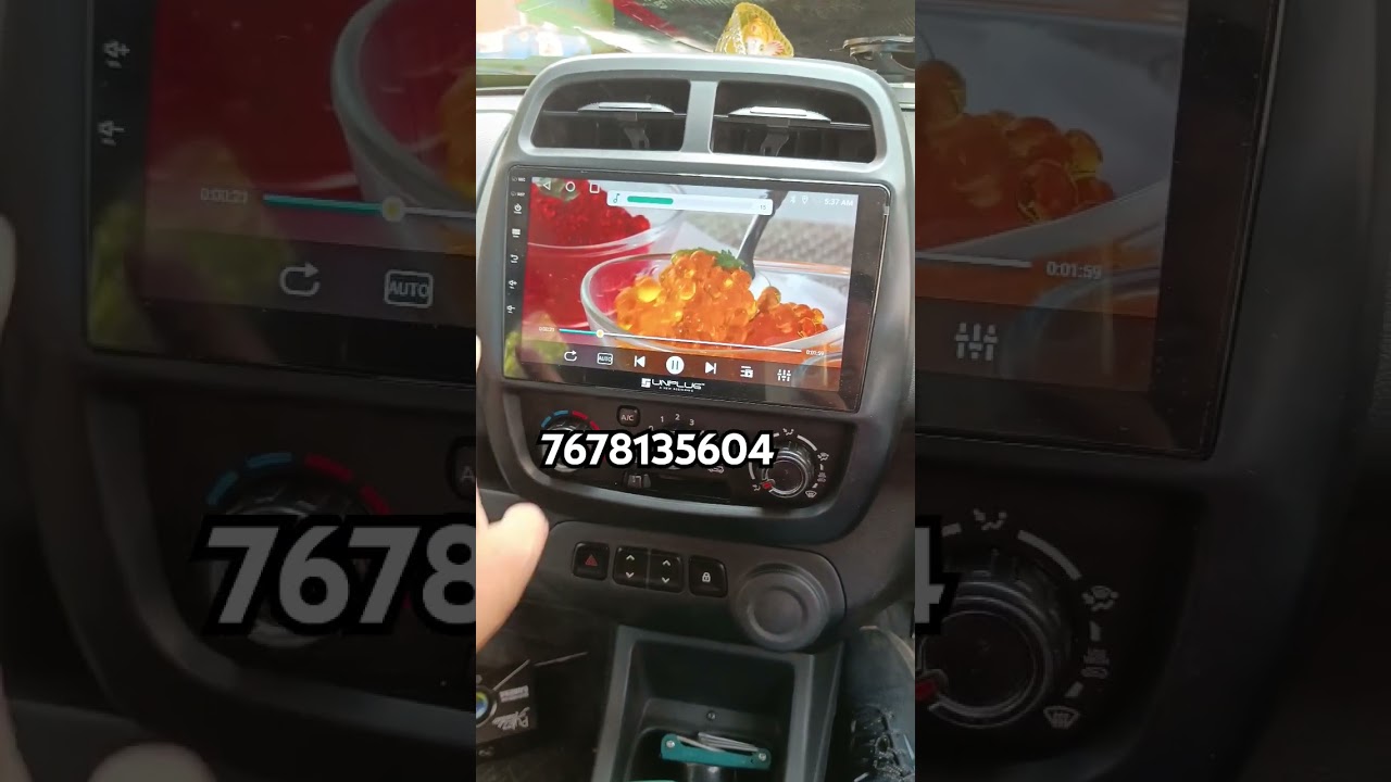 Renault Kwid Android Stereo Installation Unplug T200