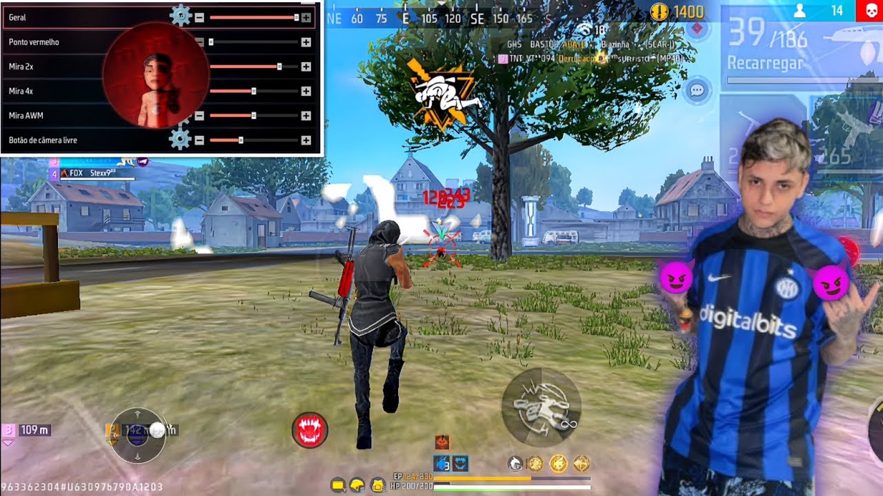 Testei a Sensibilidade 3.0 Do ZULLU 771 e Quase Fui Banido No Freefire! MIRA PUXANDO(Nunca Use)🔥