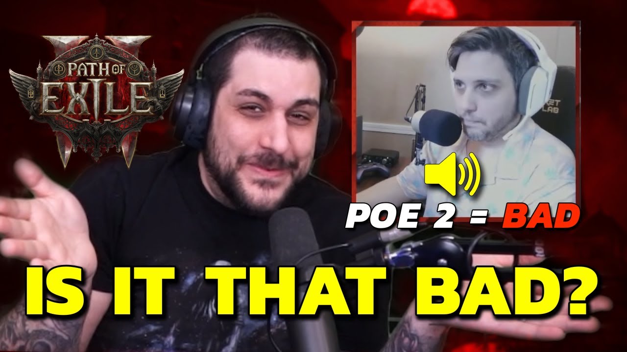 Is PoE 2 really as bad as he says? - Ghazzy Reacts