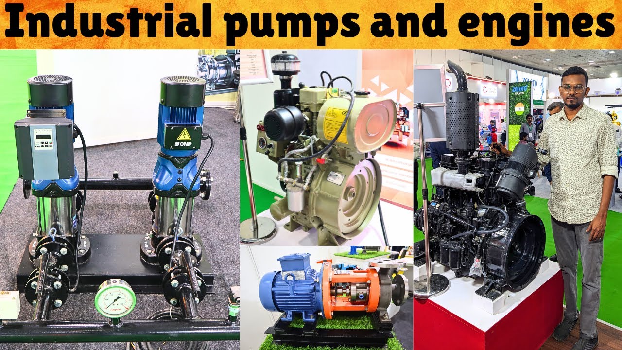 பம்ப்ஸ் மற்றும் வாழ்வு | Industrial Pumps and Valves | 